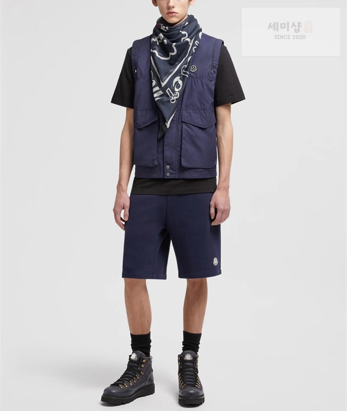 Moncler 몽클레어 메르세데스 벤츠 by니고 숏 팬츠 다크 블루 의류 2번 이미지