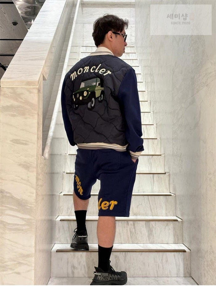 Moncler 몽클레어 메르세데스 벤츠 by니고 숏 팬츠 다크 블루 의류 26번 이미지