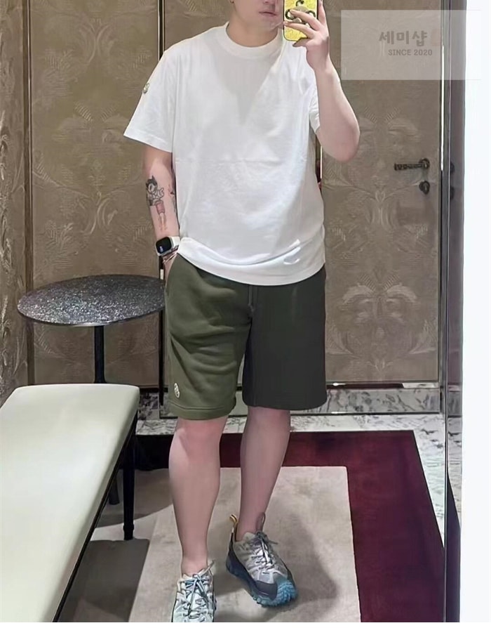 Moncler 몽클레어 메르세데스 벤츠 by니고 숏 팬츠 다크 블루 의류 3번 이미지