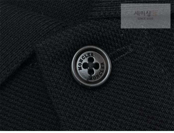 Moncler 몽클레어 삼선 트리밍 코튼 피케 반팔 티셔츠 의류 7번 이미지