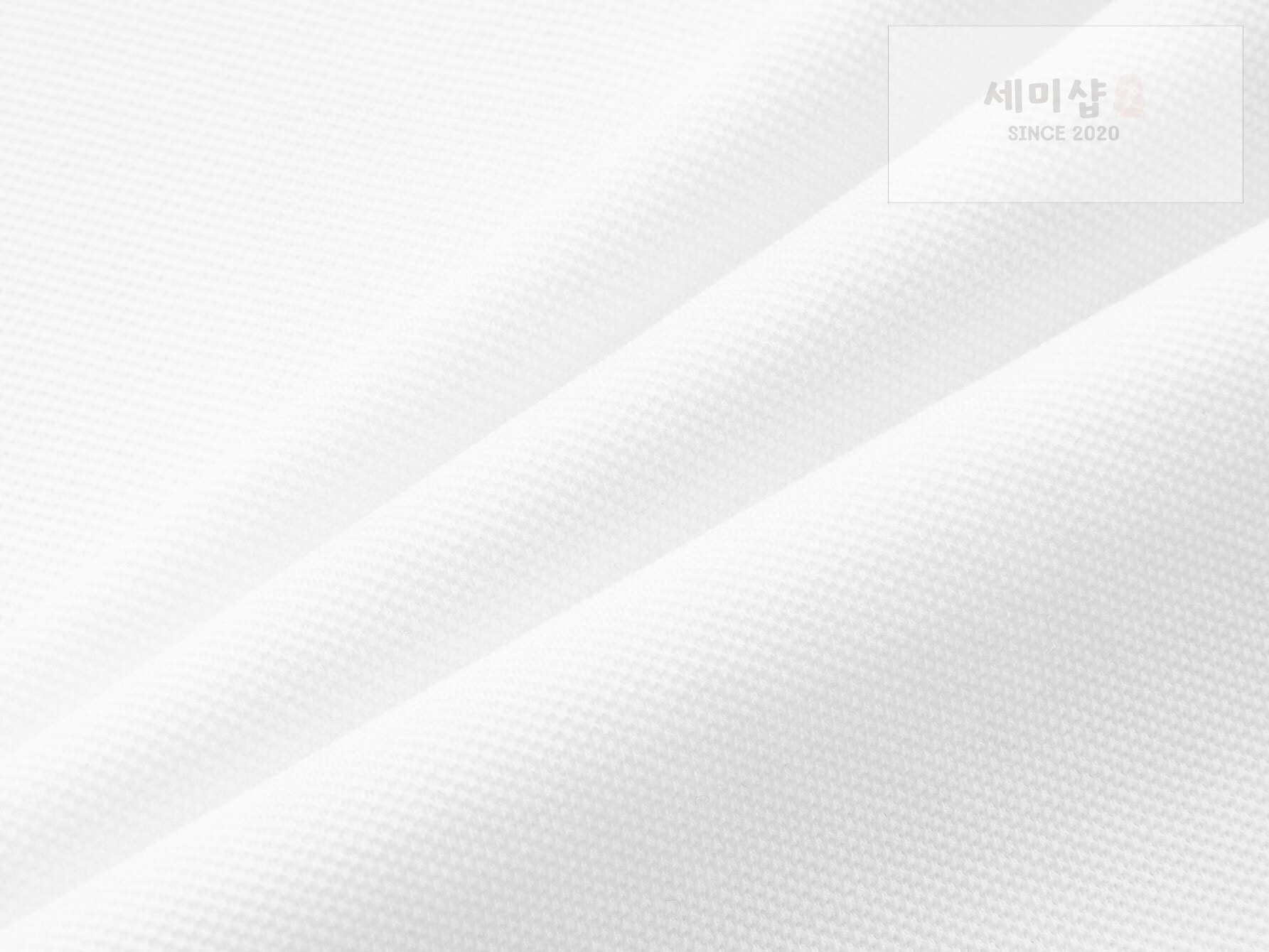몽클레어 몽클레어 스크립트 로고 피케 셔츠 화이트 의류 8번 이미지