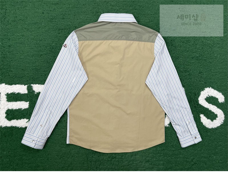 Moncler 몽클레어 스트라이프 코튼 포플린 셔츠 의류 7번 이미지