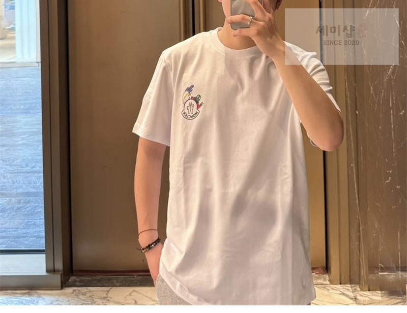 Moncler 몽클레어 스페이스 몬덕 코튼 티셔츠 의류 3번 이미지