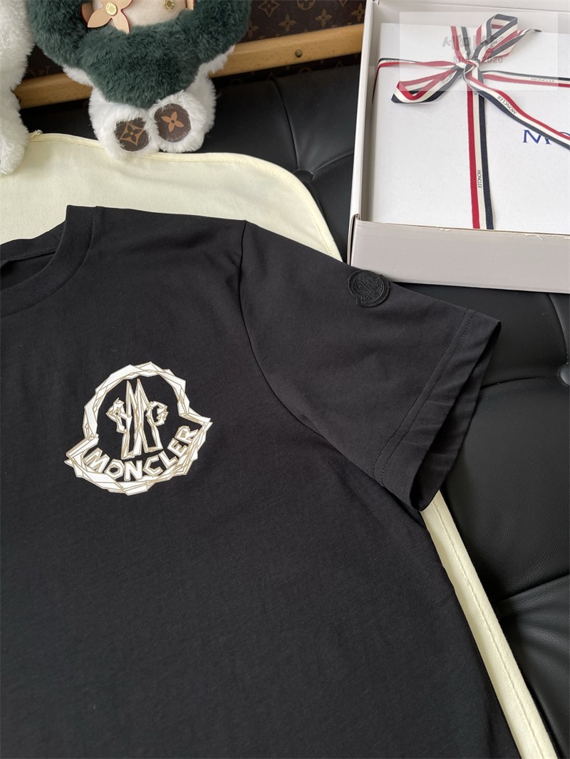 Moncler 몽클레어 아카이비오 크리에이티브 코튼 반팔 티셔츠 블랙 의류 16번 이미지