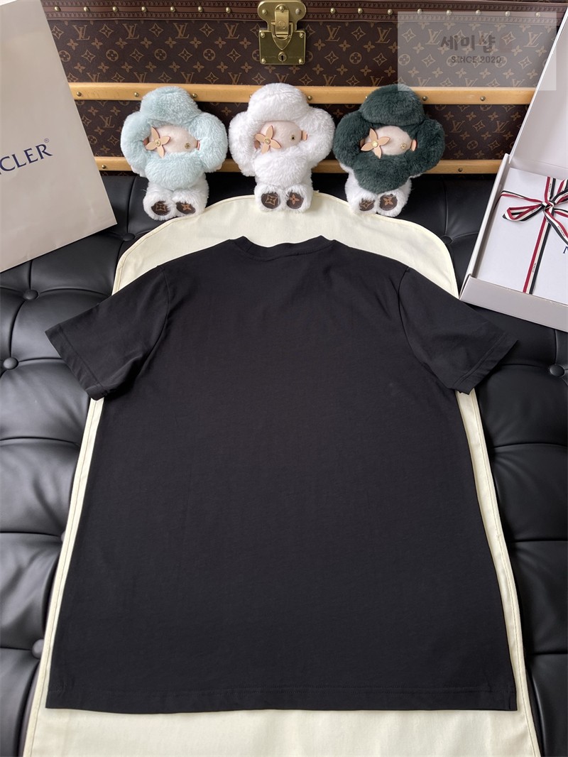 Moncler 몽클레어 아카이비오 크리에이티브 코튼 반팔 티셔츠 블랙 의류 22번 이미지