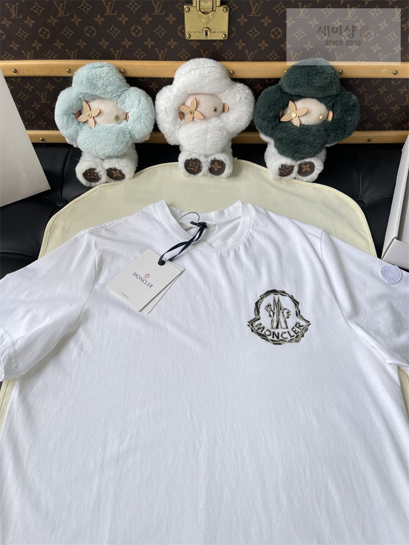 Moncler 몽클레어 아카이비오 크리에이티브 코튼 반팔 티셔츠 블랙 의류 24번 이미지