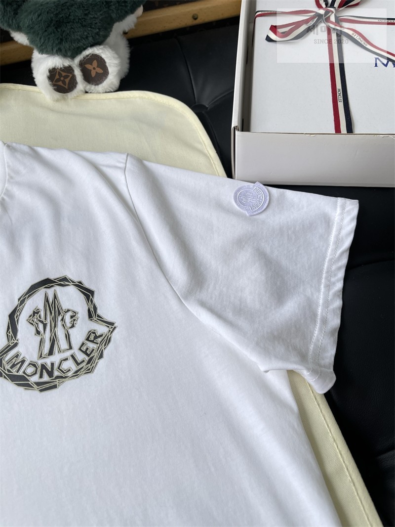 Moncler 몽클레어 아카이비오 크리에이티브 코튼 반팔 티셔츠 블랙 의류 25번 이미지