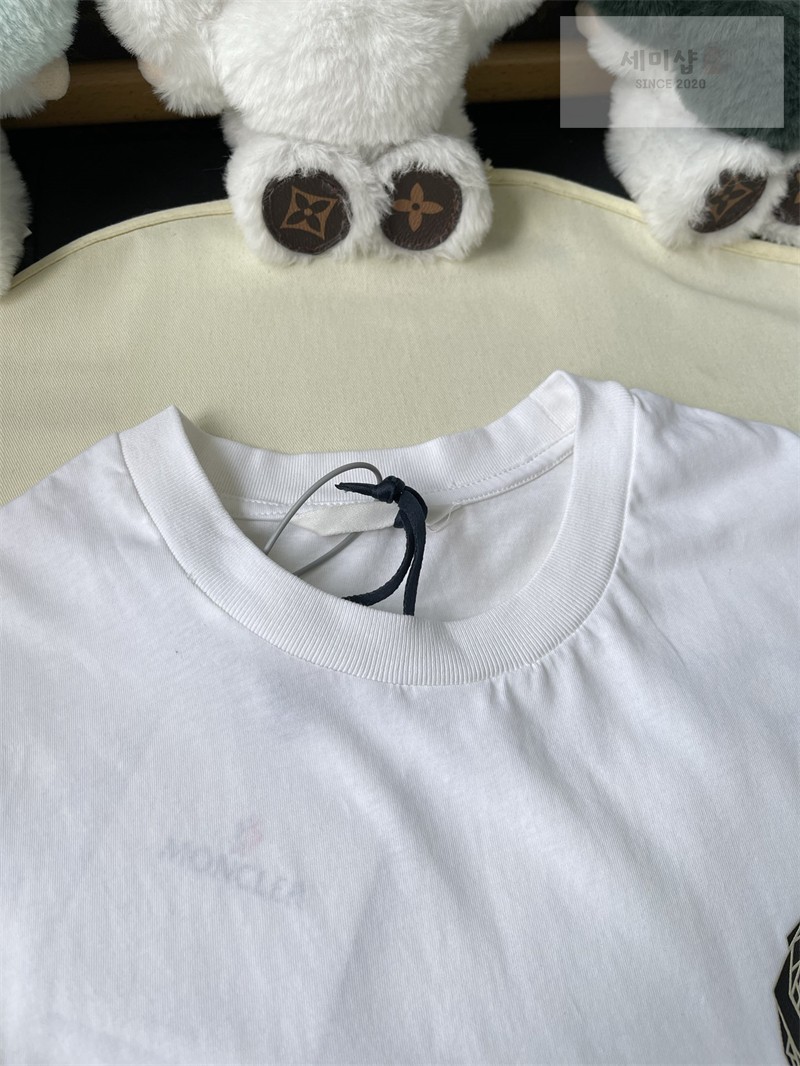 Moncler 몽클레어 아카이비오 크리에이티브 코튼 반팔 티셔츠 블랙 의류 26번 이미지