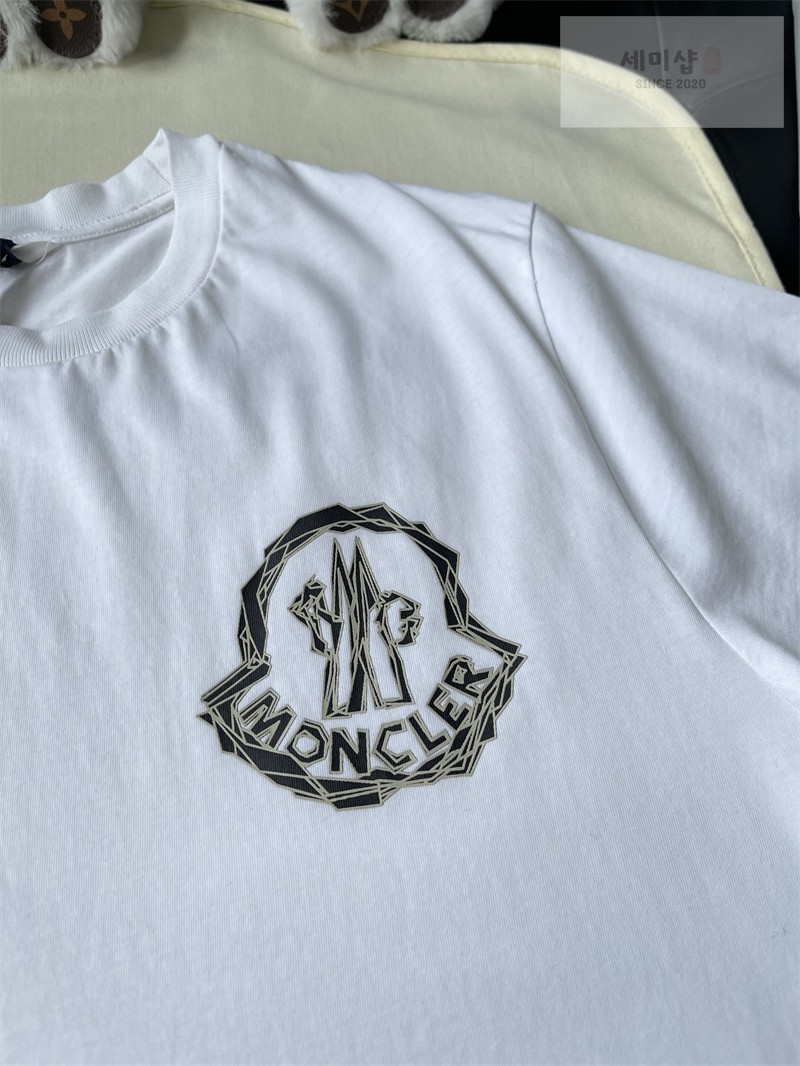Moncler 몽클레어 아카이비오 크리에이티브 코튼 반팔 티셔츠 블랙 의류 27번 이미지