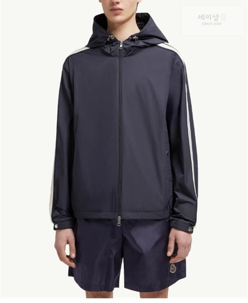 Moncler 몽클레어 올란 Olan 후드 집업 윈드브레이커 네이비 의류 2번 이미지