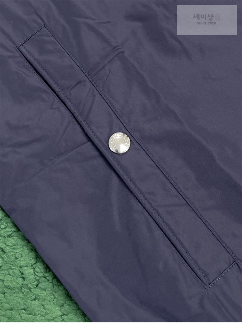 Moncler 몽클레어 올란 Olan 후드 집업 윈드브레이커 네이비 의류 12번 이미지