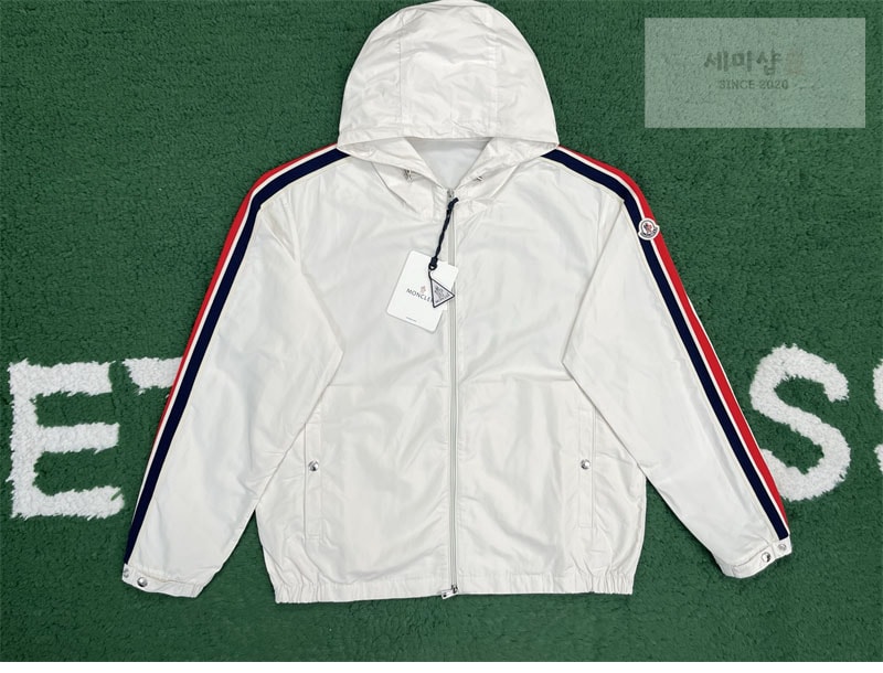 Moncler 몽클레어 올란 Olan 후드 집업 윈드브레이커 네이비 의류 14번 이미지