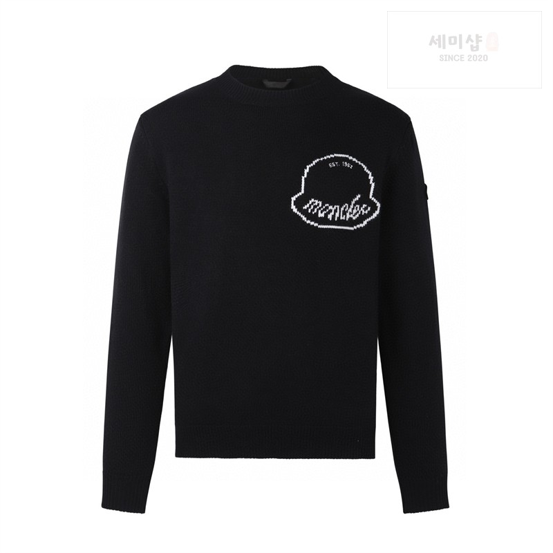 Moncler 몽클레어 자수 로고 울 스웨터 의류 12번 이미지