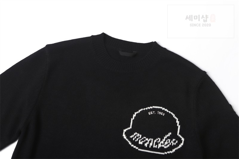 Moncler 몽클레어 자수 로고 울 스웨터 의류 2번 이미지