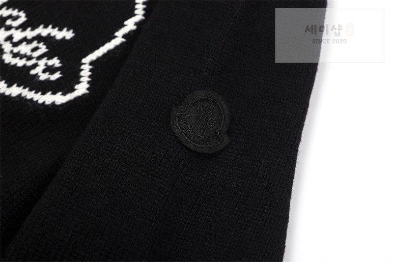 Moncler 몽클레어 자수 로고 울 스웨터 의류 4번 이미지