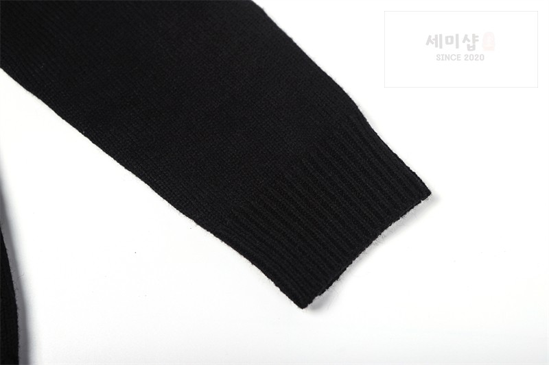 Moncler 몽클레어 자수 로고 울 스웨터 의류 5번 이미지