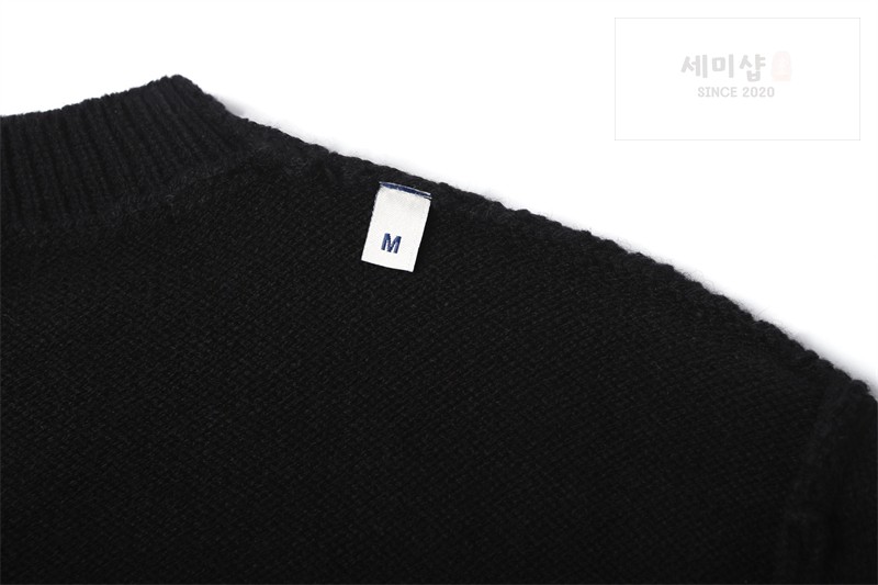 Moncler 몽클레어 자수 로고 울 스웨터 의류 6번 이미지