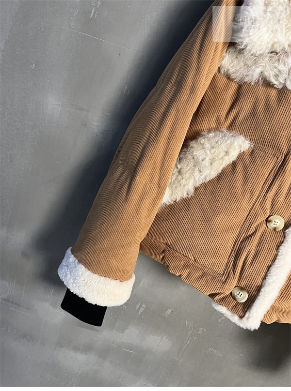 Moncler 몽클레어 칼레우 Caleu 그레노블 코듀로이 숏 다운 자켓 의류 6번 이미지