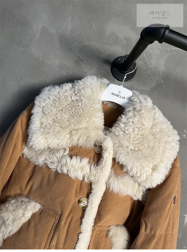 Moncler 몽클레어 칼레우 Caleu 그레노블 코듀로이 숏 다운 자켓 의류 8번 이미지