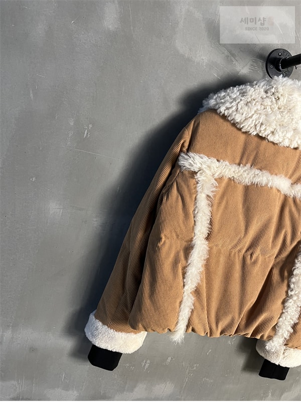 Moncler 몽클레어 칼레우 Caleu 그레노블 코듀로이 숏 다운 자켓 의류 10번 이미지