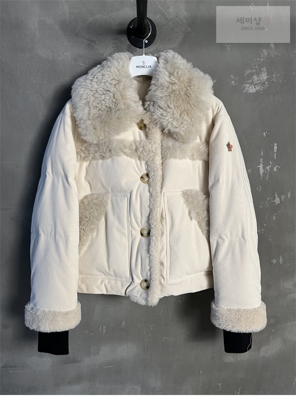 Moncler 몽클레어 칼레우 Caleu 그레노블 코듀로이 숏 다운 자켓 의류 12번 이미지