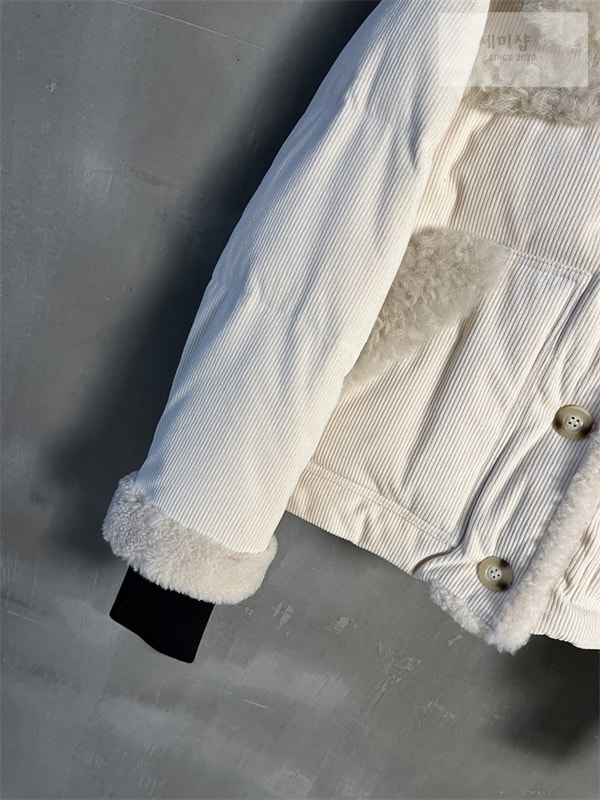 Moncler 몽클레어 칼레우 Caleu 그레노블 코듀로이 숏 다운 자켓 의류 16번 이미지