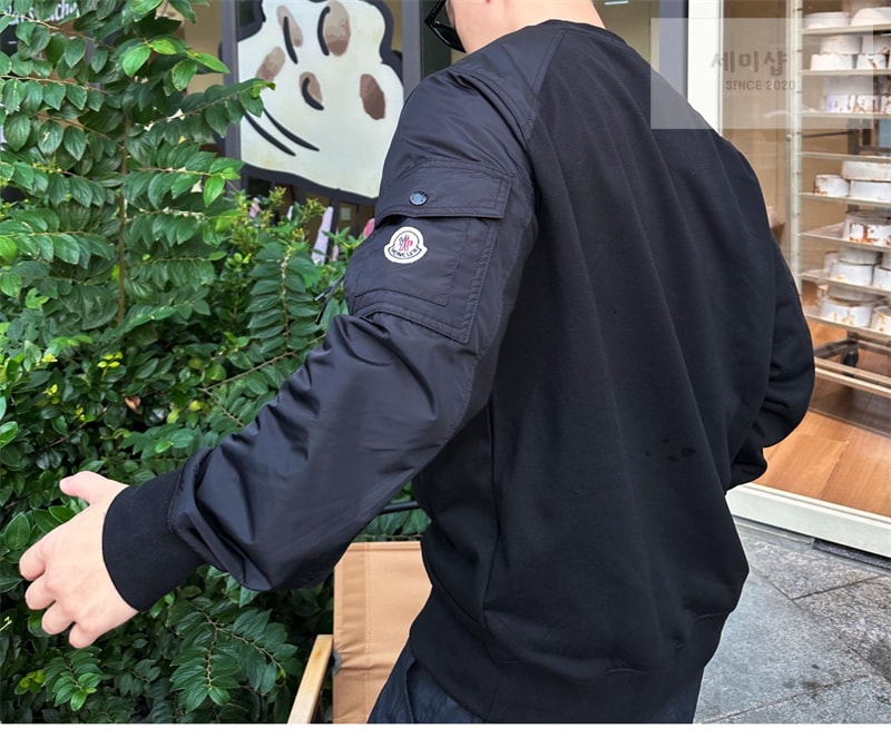 Moncler 몽클레어 코튼 블렌드 스웨트셔츠 맨투맨 의류 11번 이미지