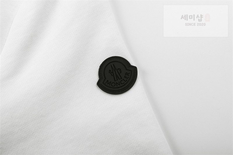 Moncler 몽클레어 크리스탈 로고 스웨트셔츠 화이트 의류 11번 이미지