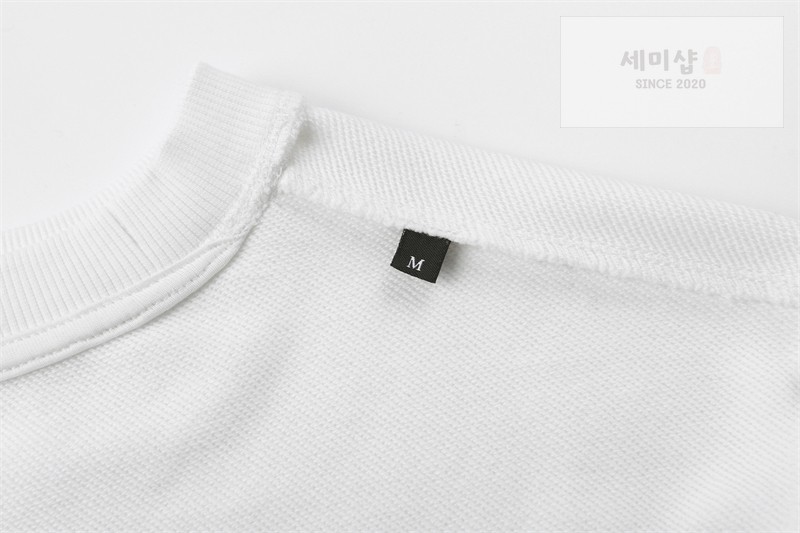 Moncler 몽클레어 크리스탈 로고 스웨트셔츠 화이트 의류 12번 이미지