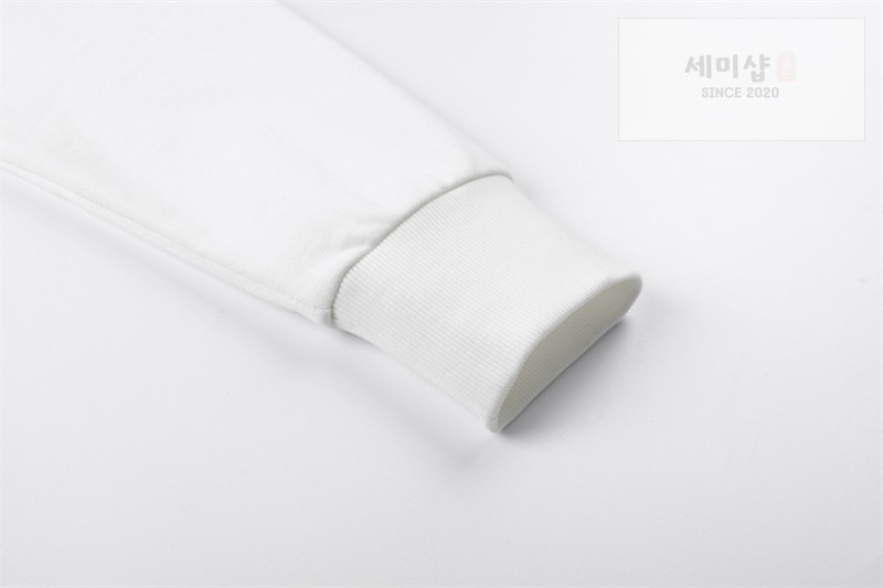 Moncler 몽클레어 크리스탈 로고 스웨트셔츠 화이트 의류 13번 이미지