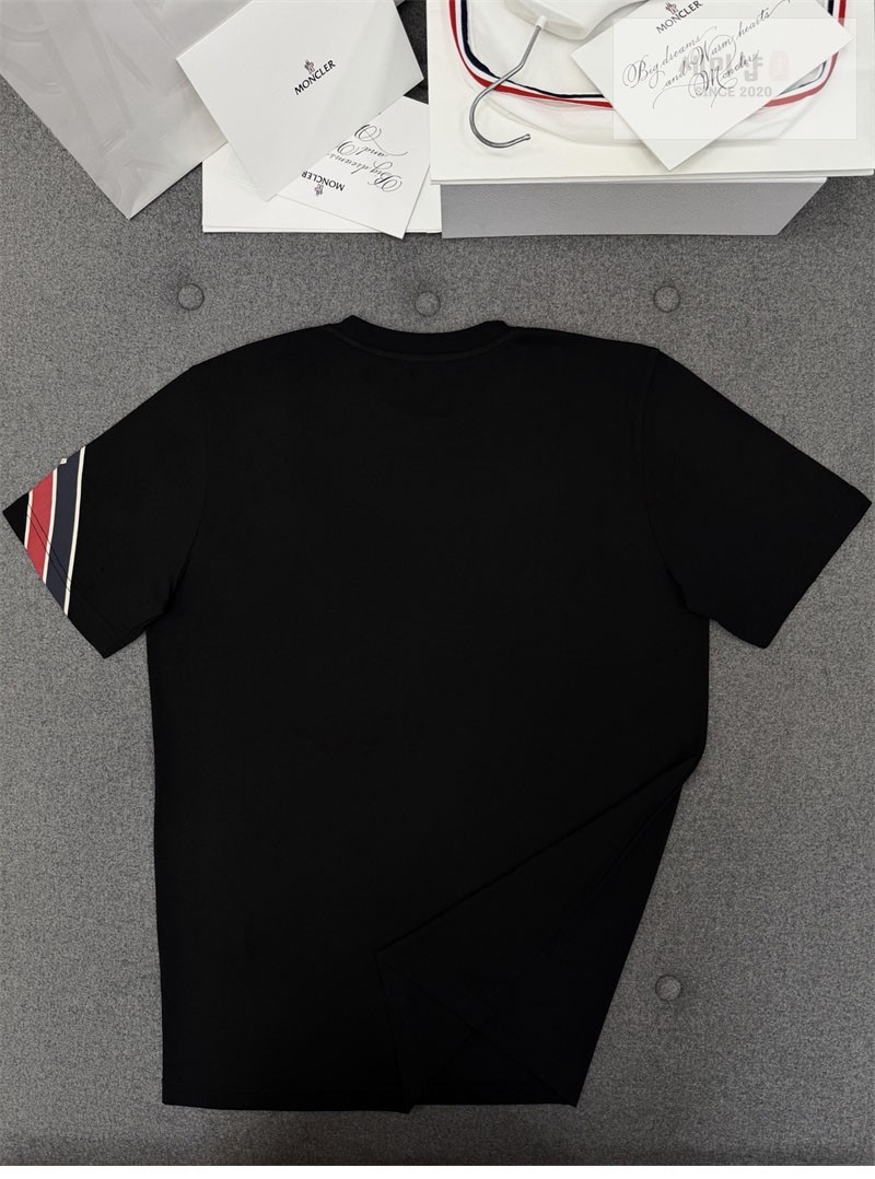 Moncler 몽클레어 트라이컬러 숄더 스트라이프 반팔 티셔츠 의류 12번 이미지
