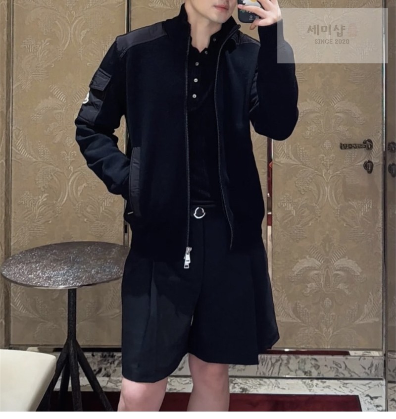 Moncler 몽클레어 패딩 울 집업 가디건 의류 5번 이미지