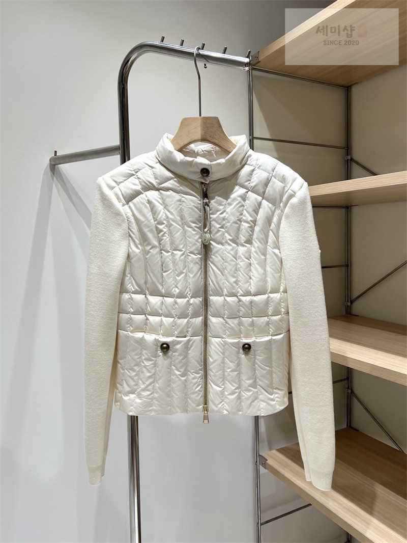 Moncler 몽클레어 패딩 집업 가디건 블랙 의류 5번 이미지