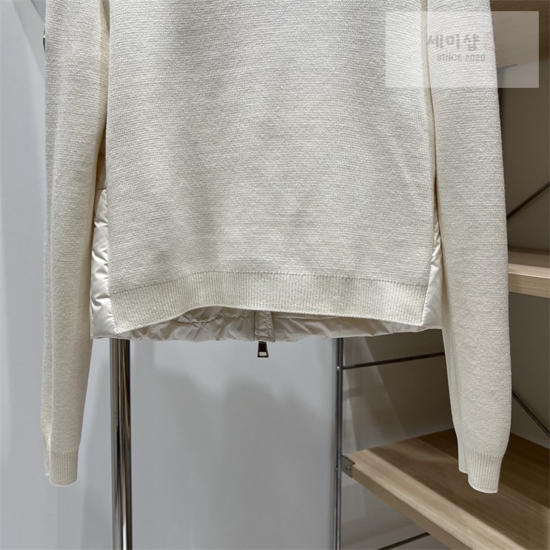 Moncler 몽클레어 패딩 집업 가디건 블랙 의류 14번 이미지