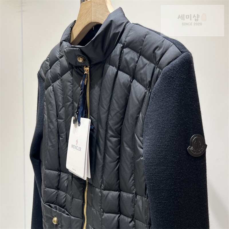 Moncler 몽클레어 패딩 집업 가디건 블랙 의류 28번 이미지