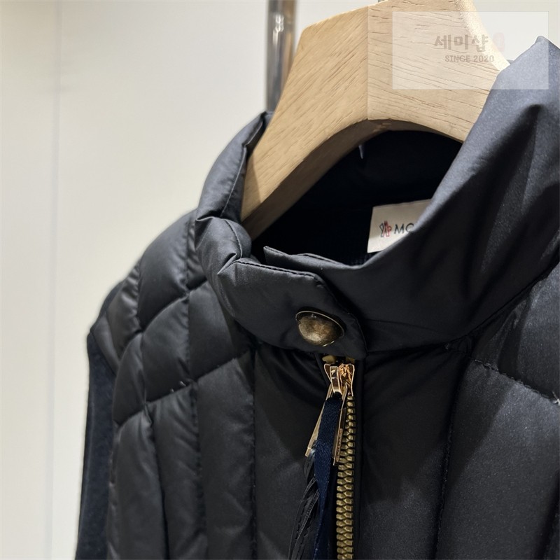 Moncler 몽클레어 패딩 집업 가디건 블랙 의류 30번 이미지