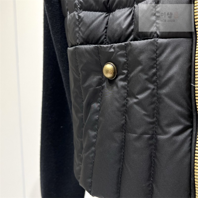 Moncler 몽클레어 패딩 집업 가디건 블랙 의류 32번 이미지