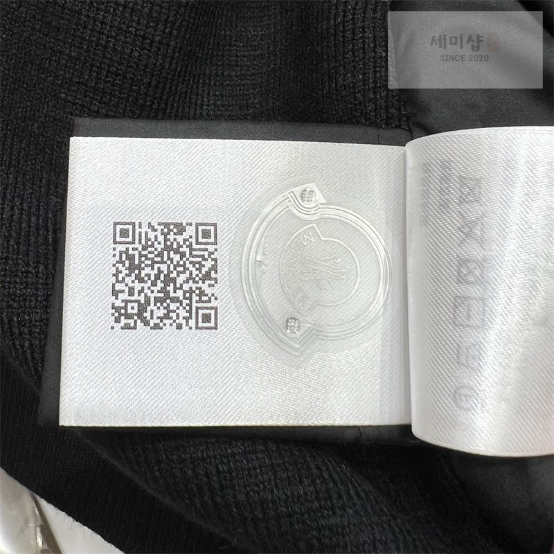 Moncler 몽클레어 패딩 집업 가디건 블랙 의류 39번 이미지