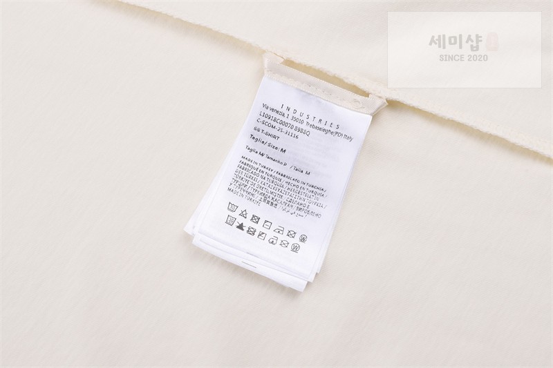 Moncler 몽클레어 페이즐리 프린트 포켓 코튼 티셔츠 블랙 의류 13번 이미지