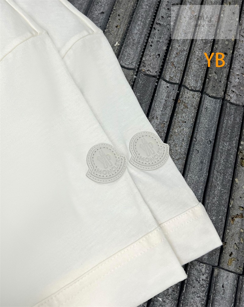 Moncler 몽클레어 페이즐리 프린트 포켓 코튼 티셔츠 블랙 의류 29번 이미지