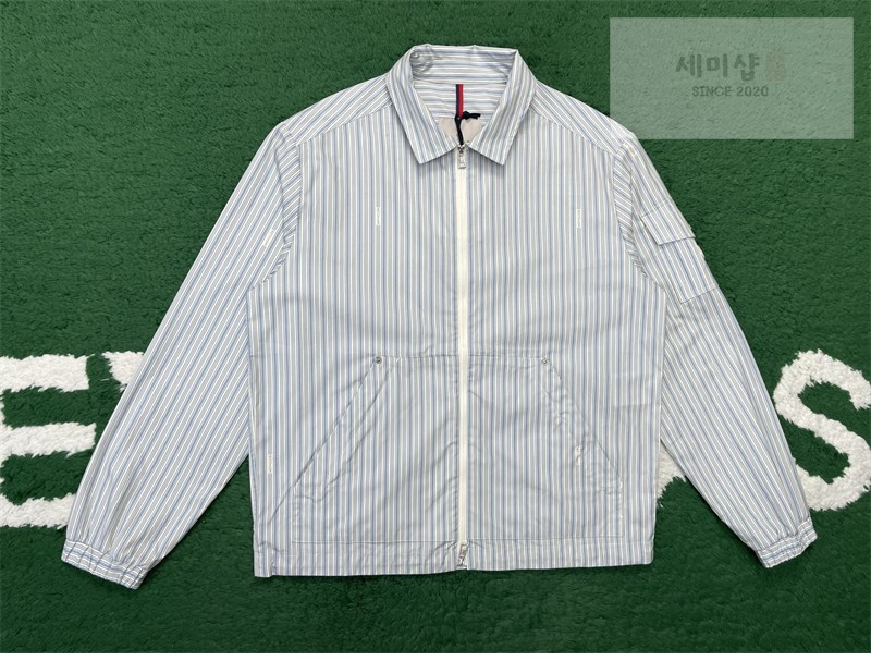 Moncler 몽클레어 하바스 스트라이프 포플린 셔츠 자켓 의류 8번 이미지