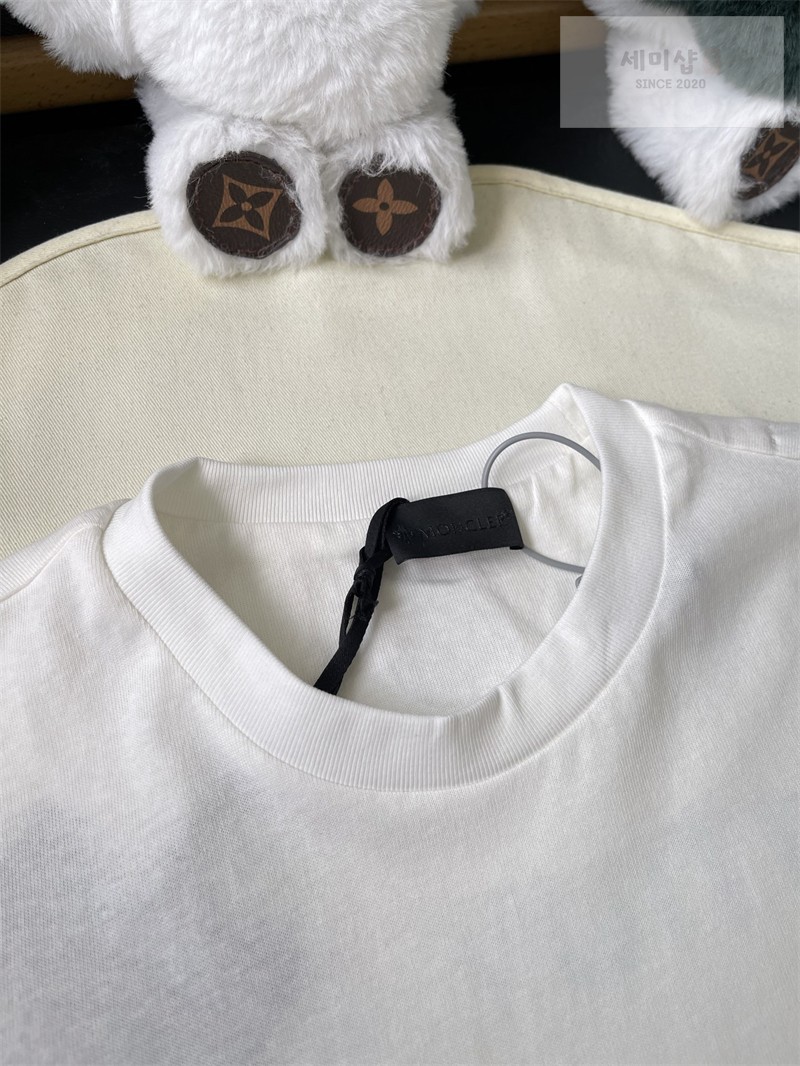 Moncler 몽클레어 3D 로고 코튼 티셔츠 블랙 의류 26번 이미지