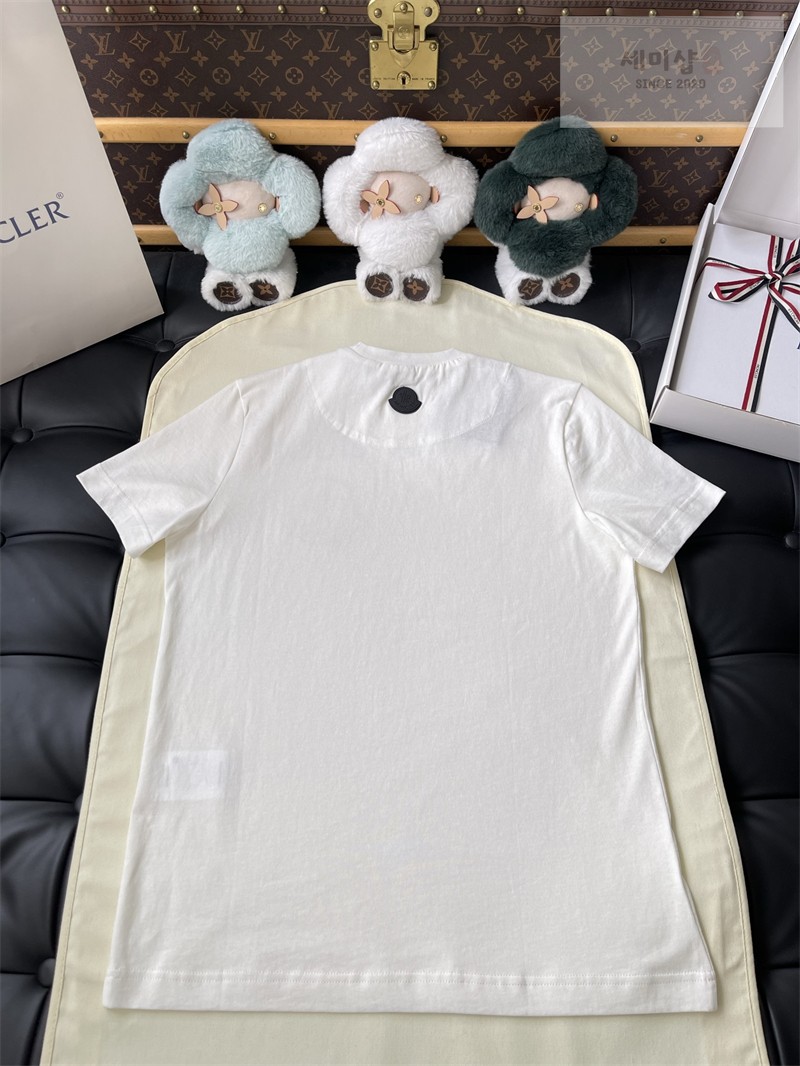 Moncler 몽클레어 3D 로고 코튼 티셔츠 블랙 의류 31번 이미지