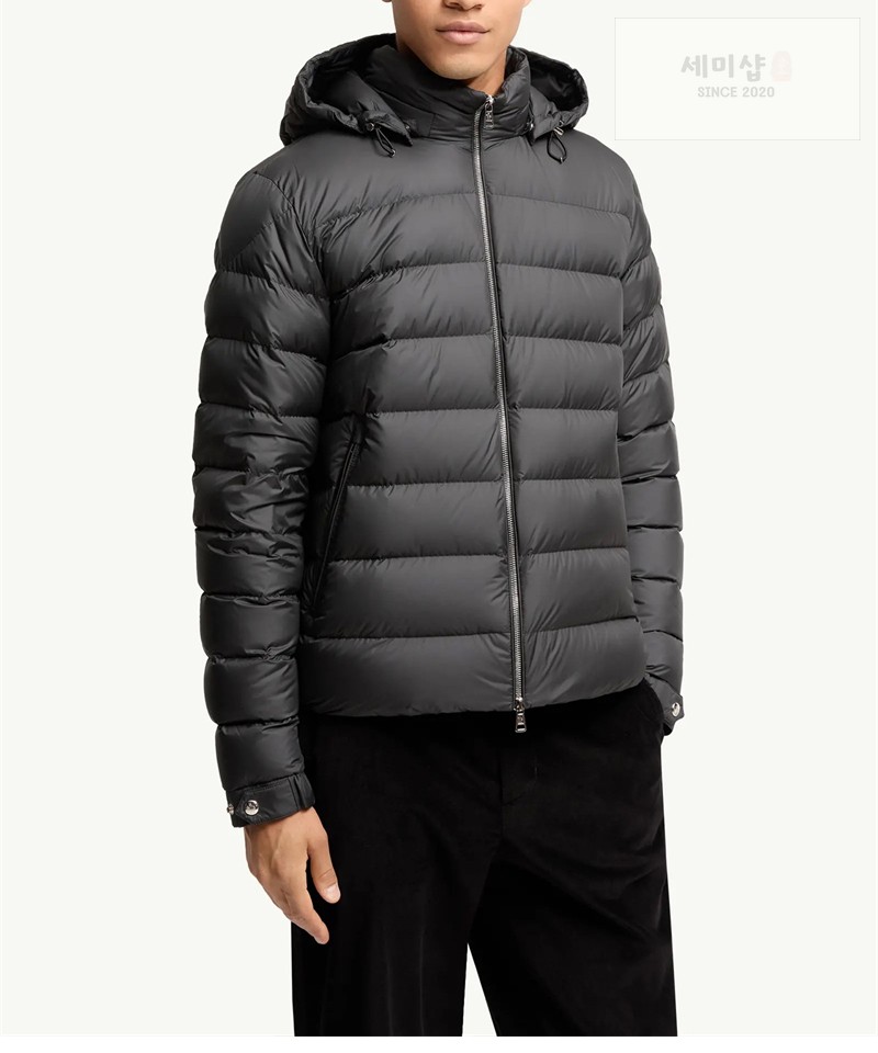 Moncler 몽클레어 Arneb 아르네브 후드 숏 다운 자켓 블랙 의류 3번 이미지