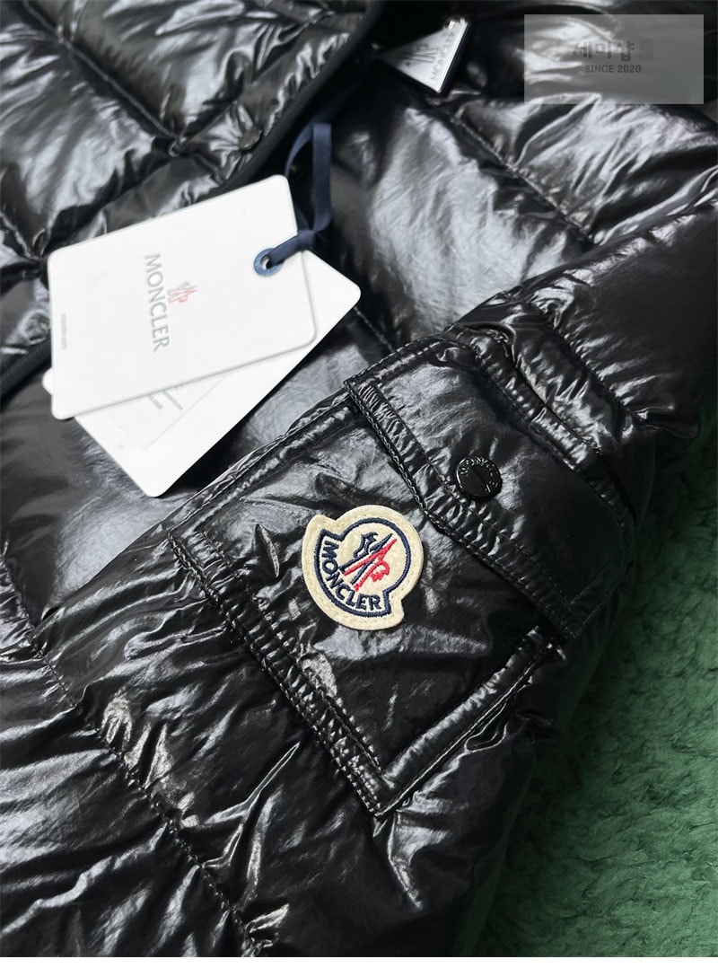Moncler 몽클레어 Barante 바란테 후드 숏 다운 패딩 자켓 핑크 의류 12번 이미지