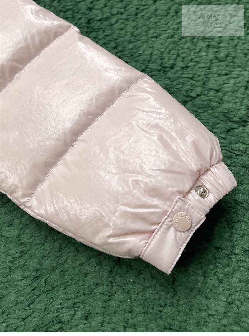 Moncler 몽클레어 Barante 바란테 후드 숏 다운 패딩 자켓 핑크 의류 18번 이미지
