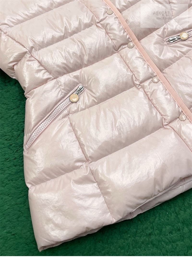 Moncler 몽클레어 Barante 바란테 후드 숏 다운 패딩 자켓 핑크 의류 19번 이미지