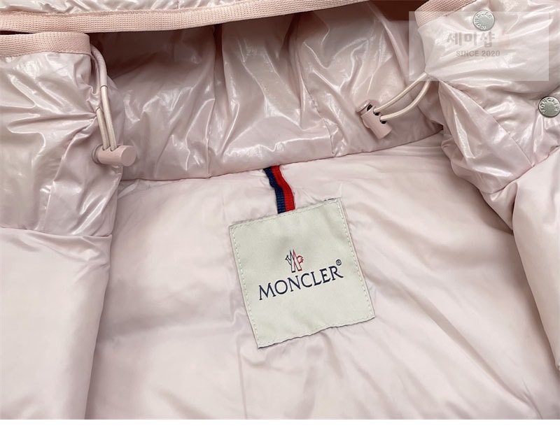 Moncler 몽클레어 Barante 바란테 후드 숏 다운 패딩 자켓 핑크 의류 22번 이미지