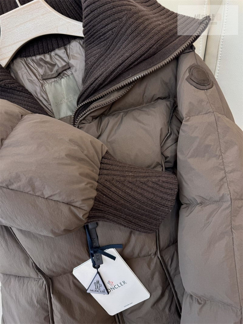 Moncler 몽클레어 Brerelle 브레렐 롱 다운 패딩 자켓 네이비 의류 11번 이미지