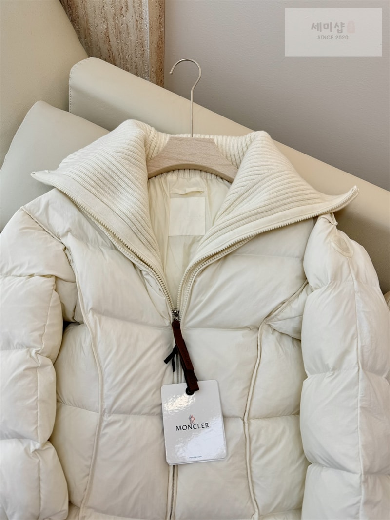 Moncler 몽클레어 Brerelle 브레렐 롱 다운 패딩 자켓 네이비 의류 15번 이미지
